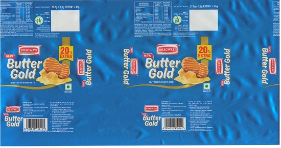 Bhagwati Butter Gold (device) Device mark 4466341 Trademark