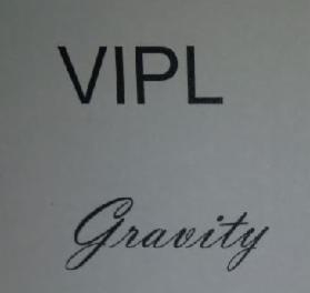 Vipl Gravity (label) Device mark 4462413 Trademark