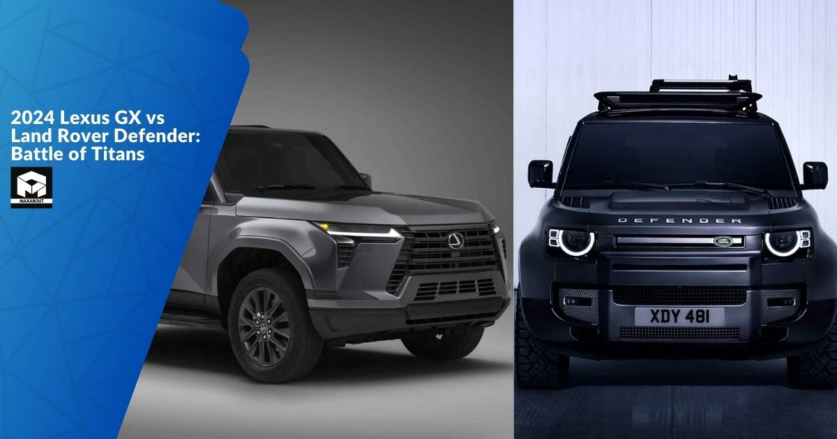 2024 Lexus GX vs Land Rover Defender: Battle of Titans