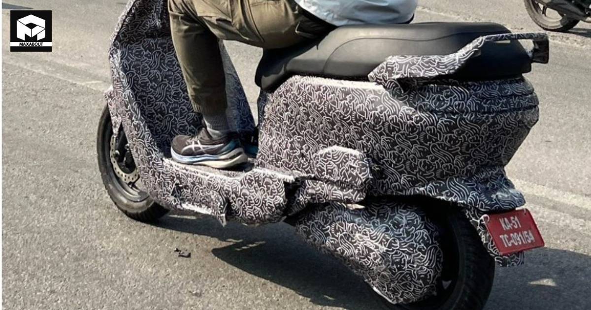Ather Rizta Electric Scooter Spotted During Testing - picture