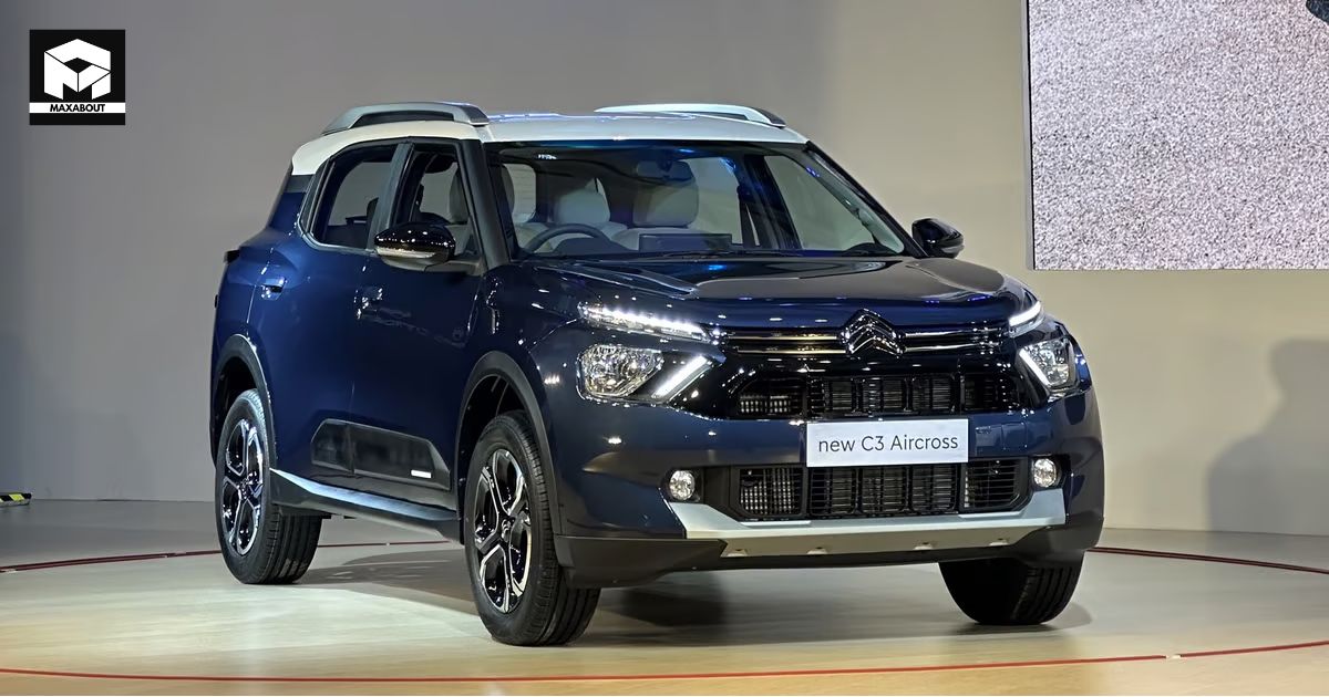 Citroen C3 Aircross Automatic Hits the Roads at Rs. 12.85 Lakh - close-up