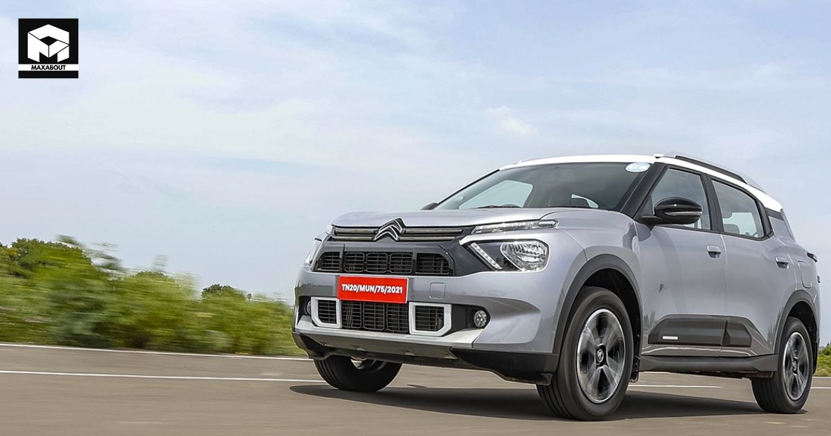 Citroen C3 Aircross Automatic Hits the Roads at Rs. 12.85 Lakh - shot