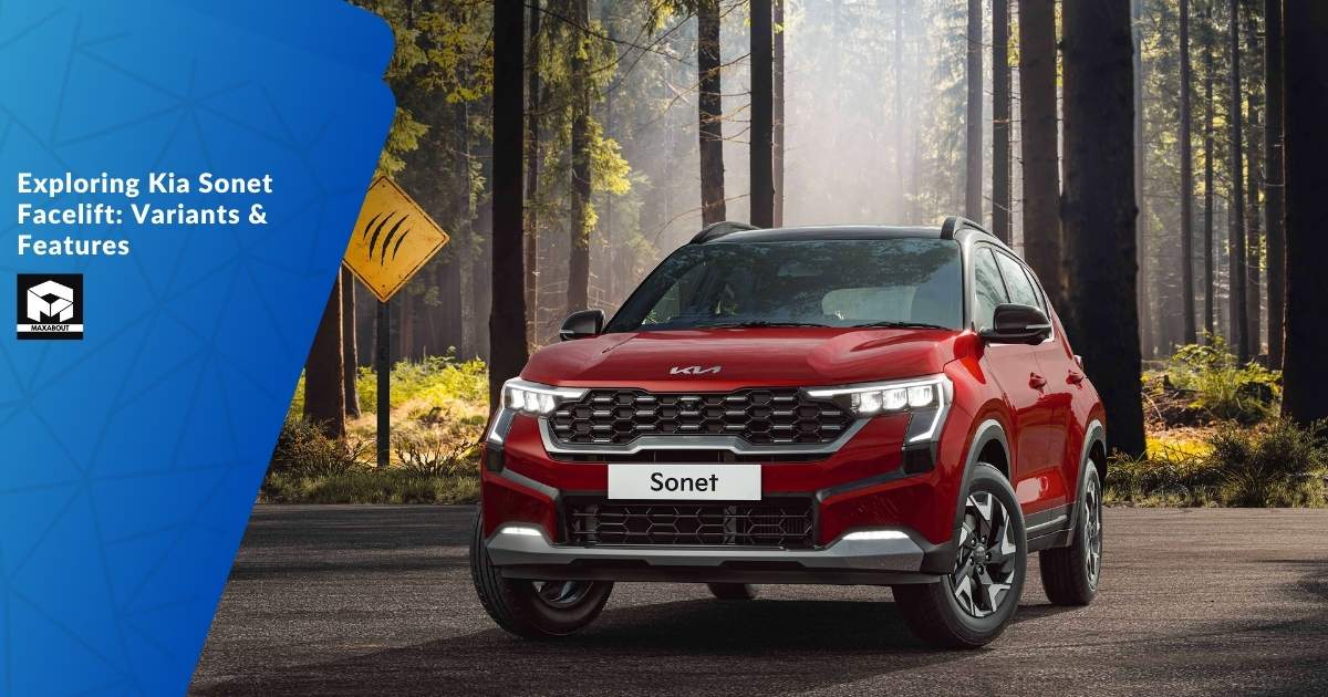 Exploring Kia Sonet Facelift: Variants & Features