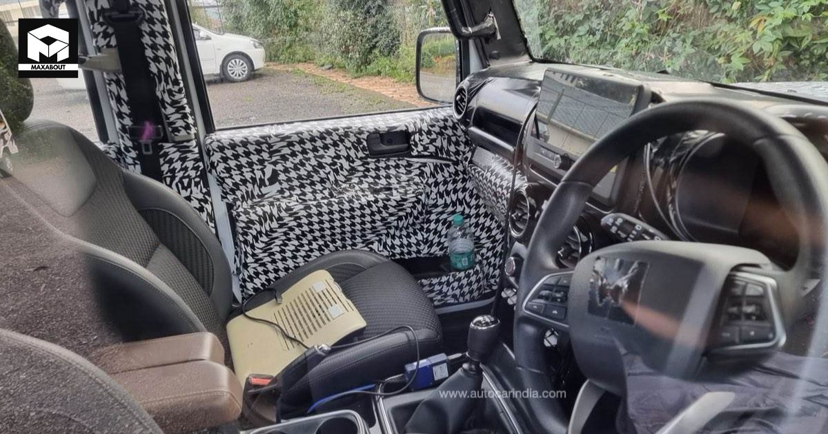 Dive into the Interior of Five-Door Mahindra Thar Before the Upcoming Launch - view