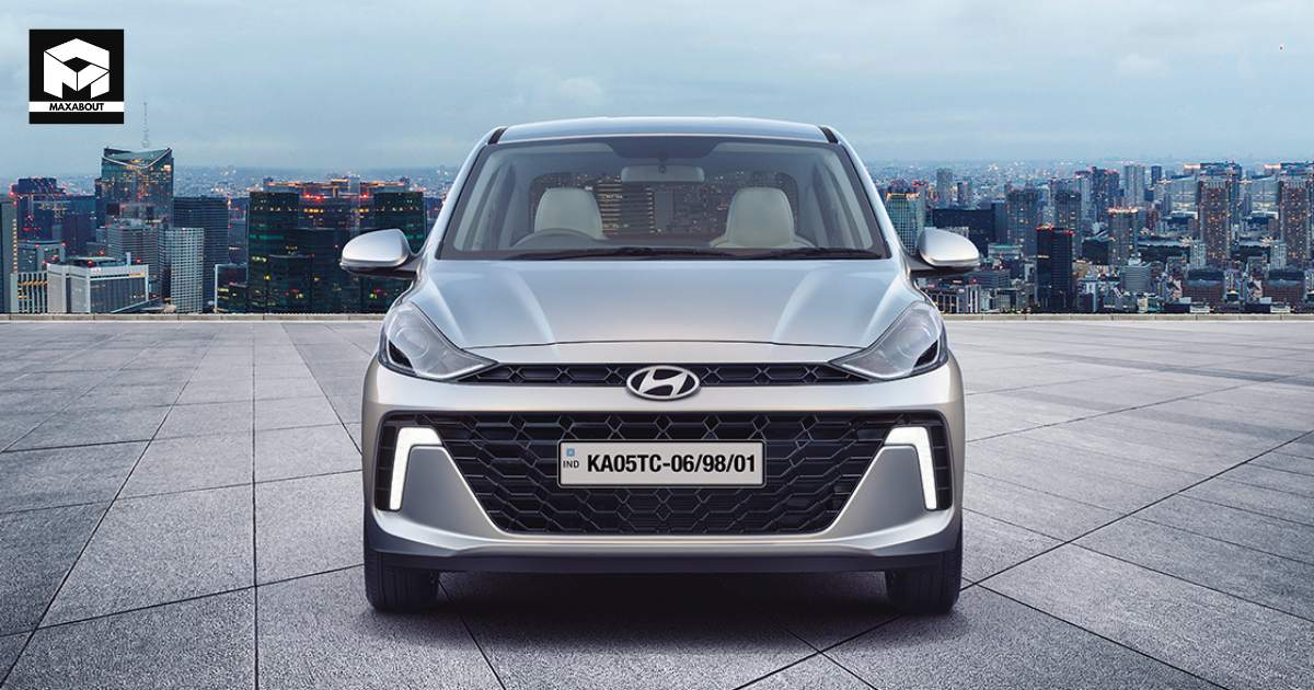 Hyundai Aura Graces January 2024 with Discounts up to Rs. 30,000! - close up