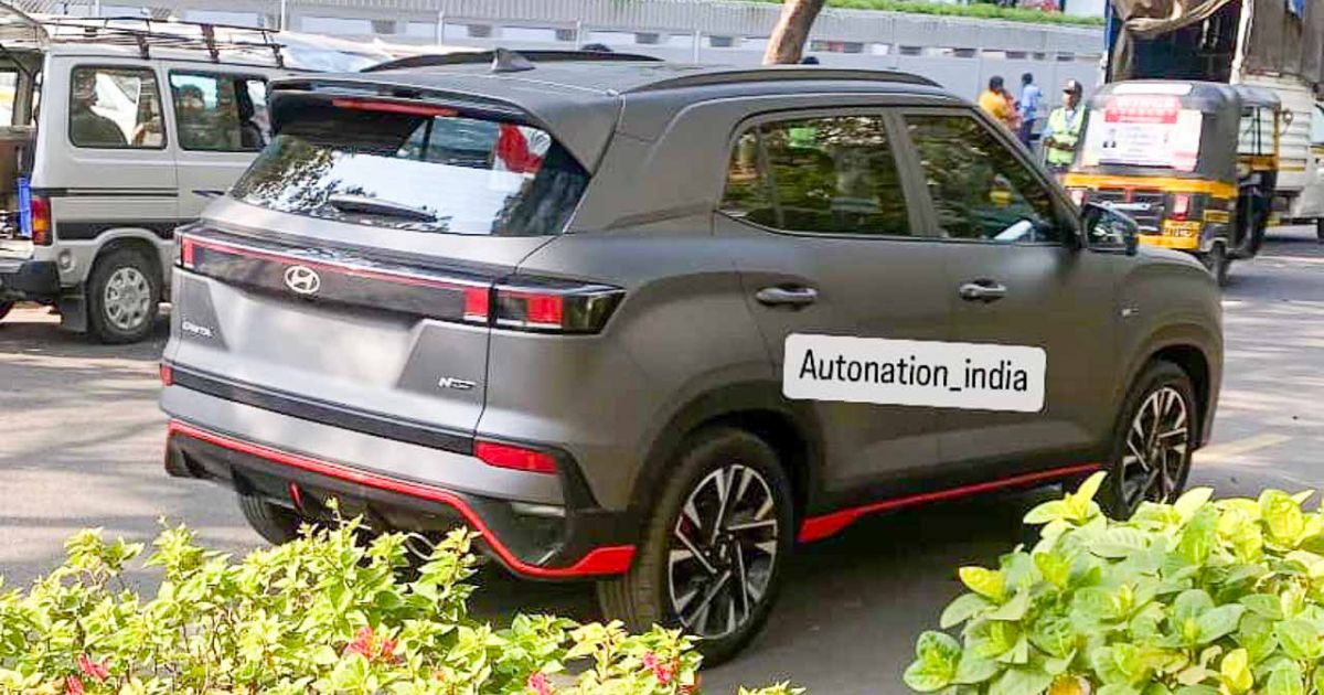 Hyundai Creta N Line Spotted in Spy Shots, Launch Expected Soon - photograph