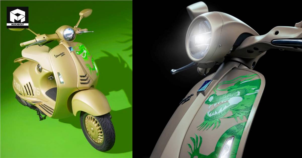 New Vespa 946 Dragon Edition Scooter Revealed - image