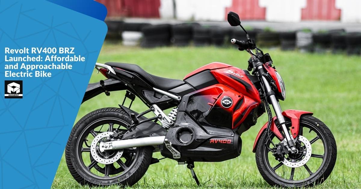 Revolt RV400 BRZ Launched: Affordable and Approachable Electric Bike