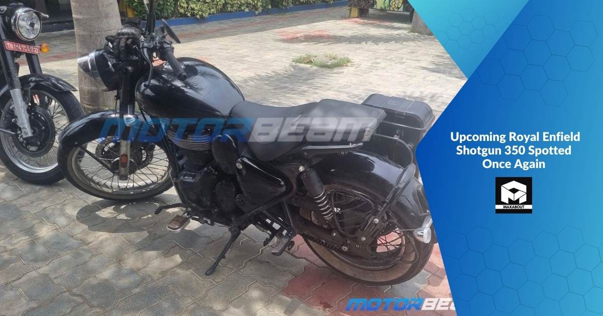 Upcoming Royal Enfield Shotgun 350 Spotted Once Again