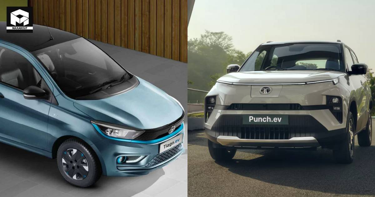 Cross-Shopping Made Easy Between Mid-Spec Tata Punch EV and Top-End Tata Tiago EV! - front