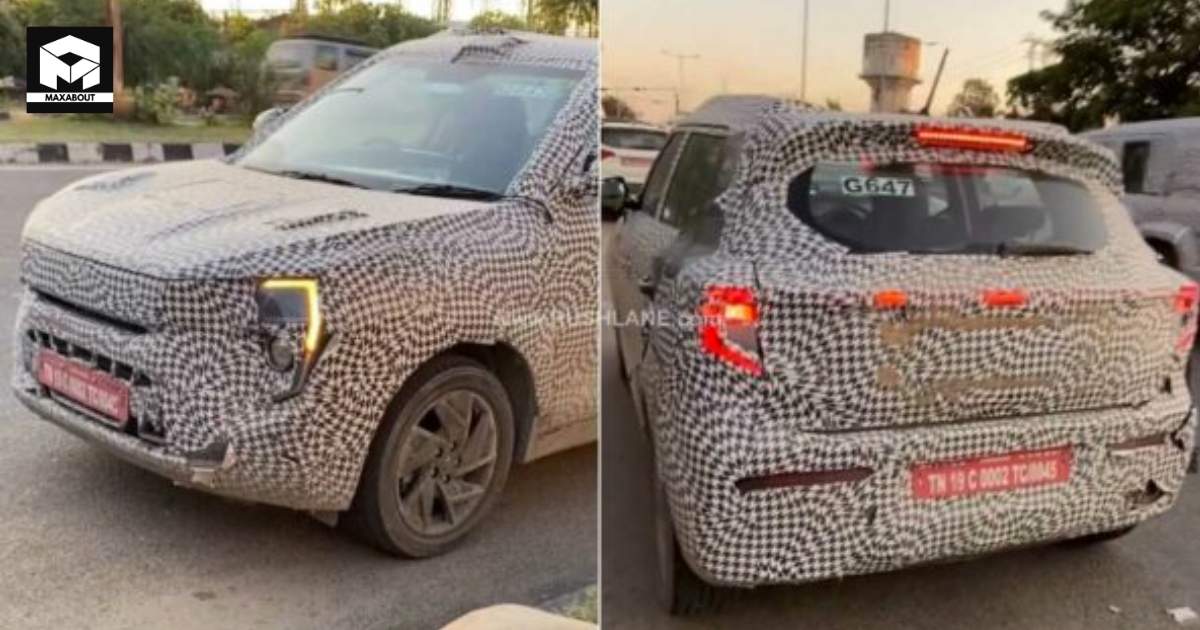 XUV300 Facelift Elevates the Game with Spied Connected LED Tail Lights - landscape