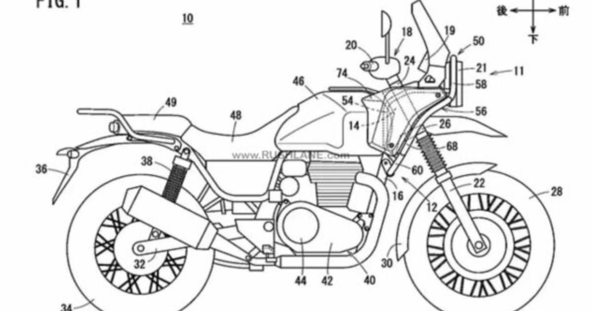 Honda CB350 ADV Design Leaked, Set to Rival Himalayan! - right