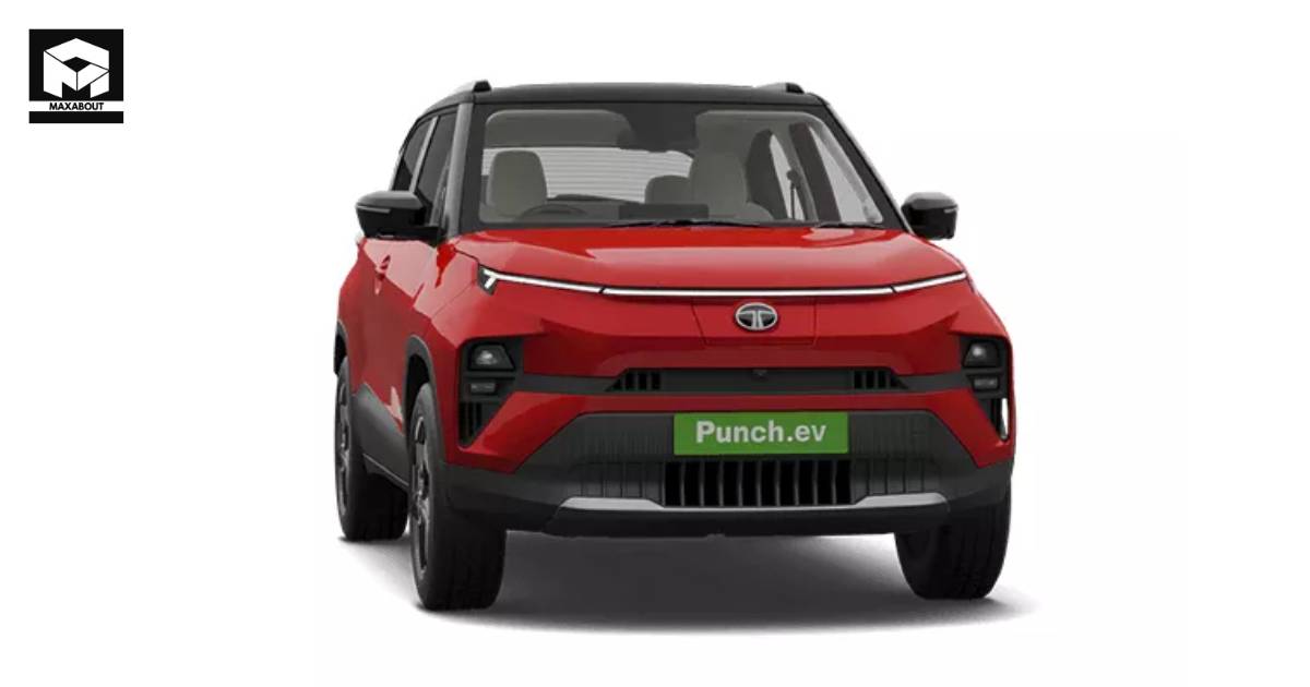 Tata Punch EV Unveils Color Palette and Variant Details - front