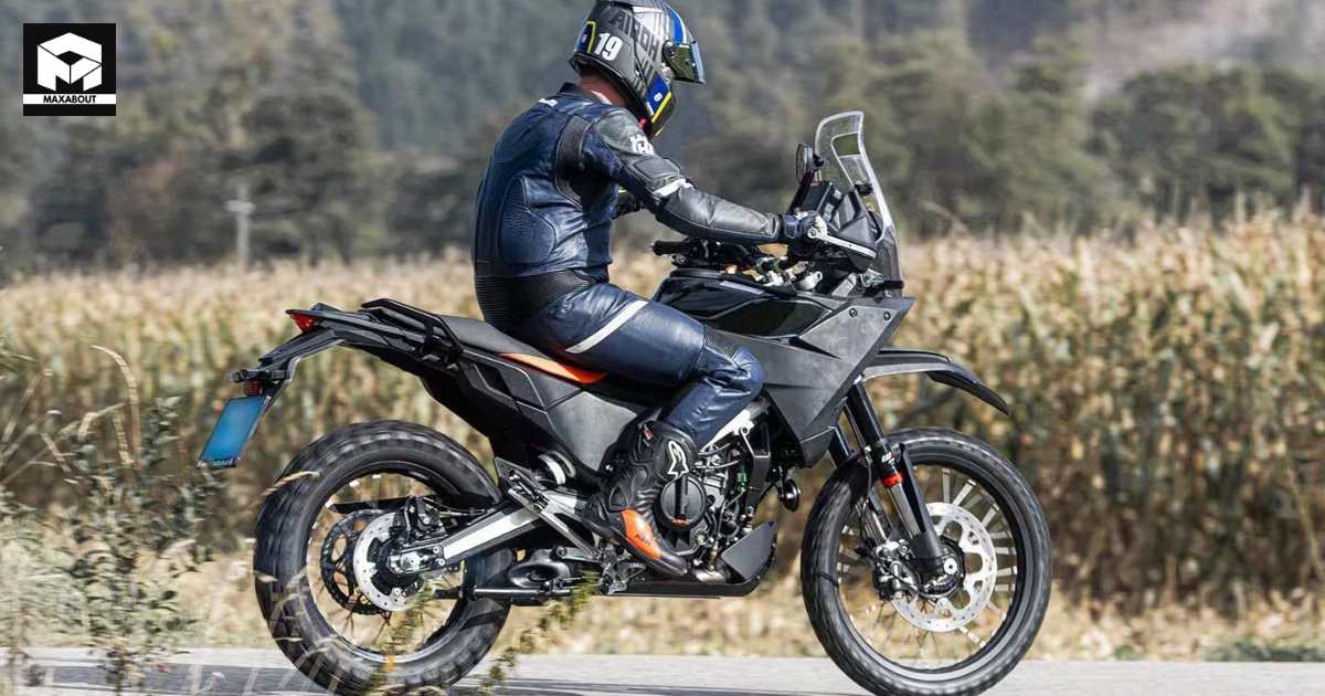 2025 KTM 390 Adventure Spotted Again  - right