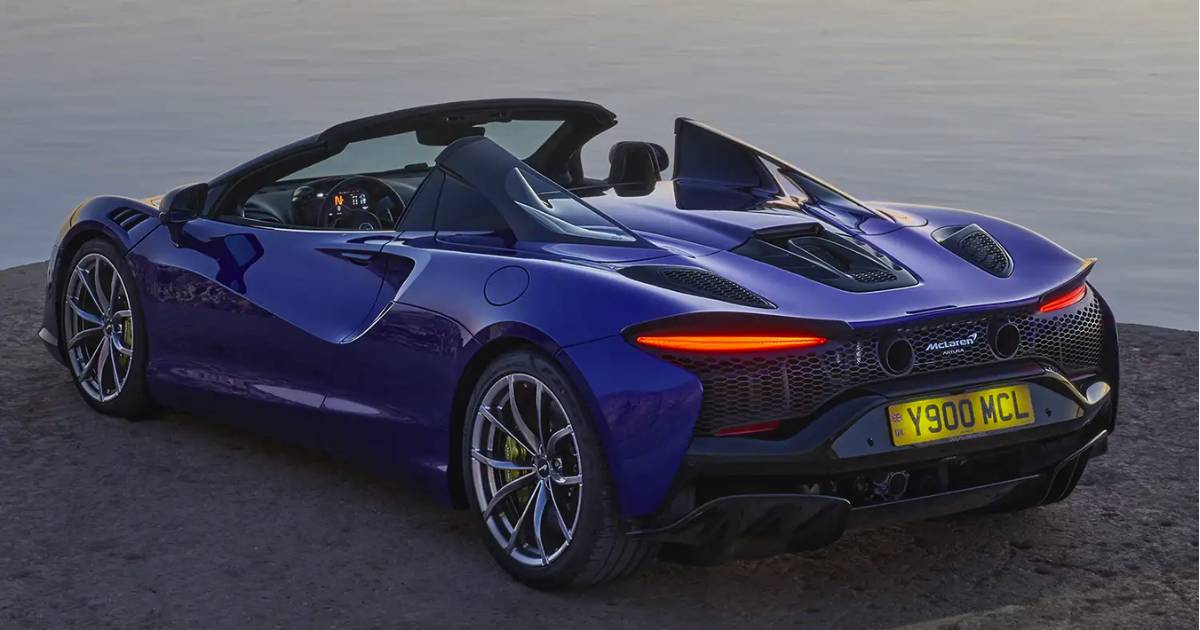 2025 McLaren Artura Gets a Convertible Version with More Power - frame