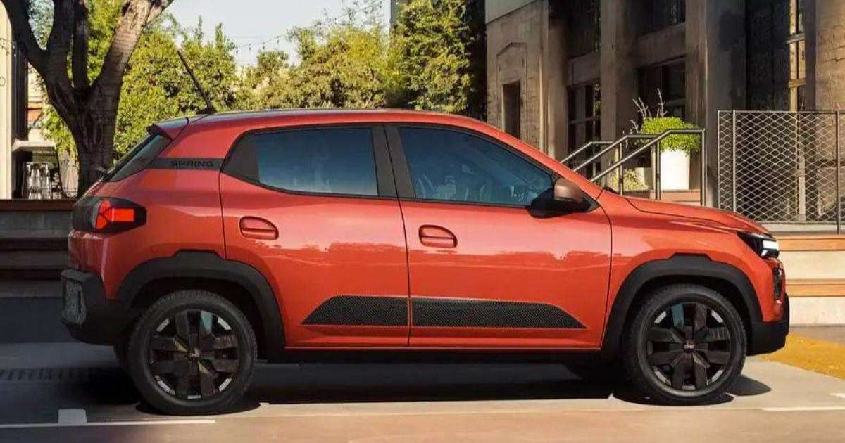 2025 Renault Kwid (Dacia Spring EV) Revealed for India - left