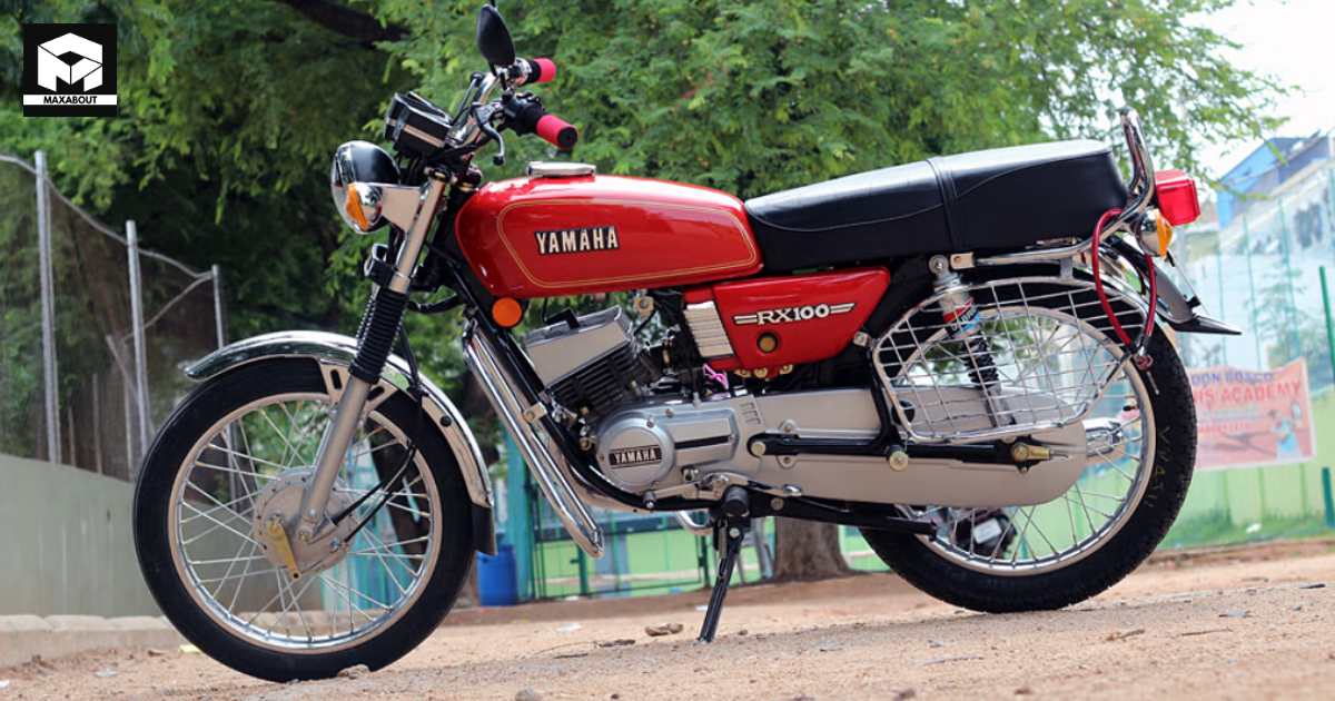 225cc Yamaha RX 100: Does It Make Sense? - front