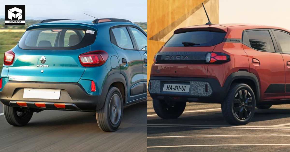 A Detailed Look at the 2025 Renault Kwid Compared to Its Earlier Version - right