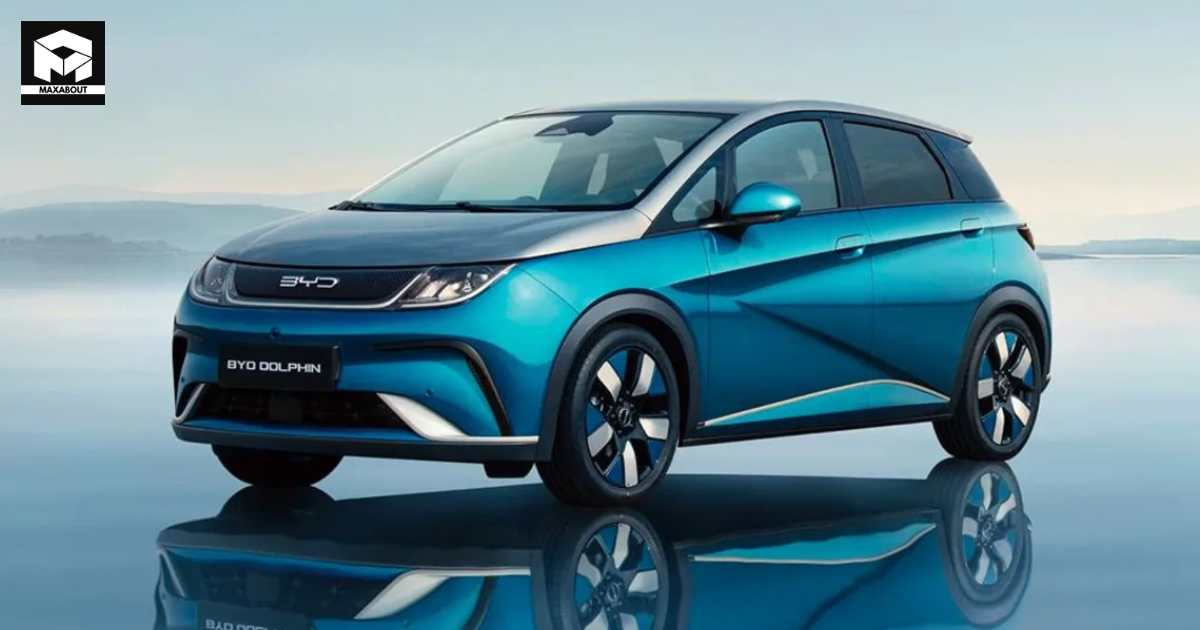 BYD Dolphin EV Registered in India - back