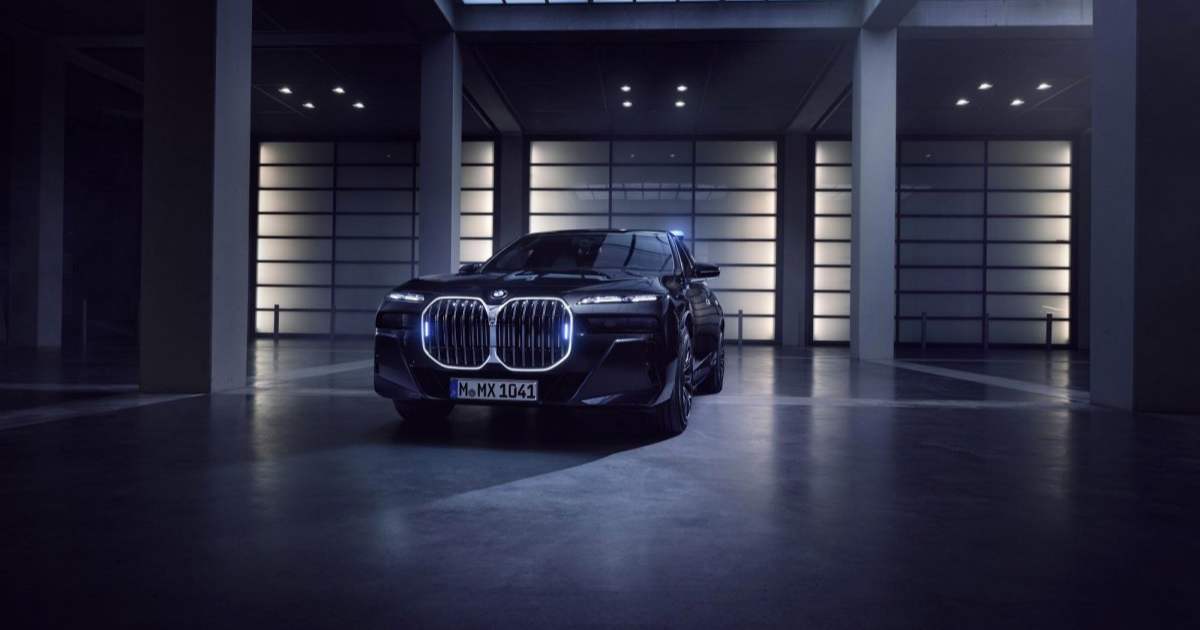 Safety Redefined: Blast-proof BMW 7 Series Protection Debuts in India - back
