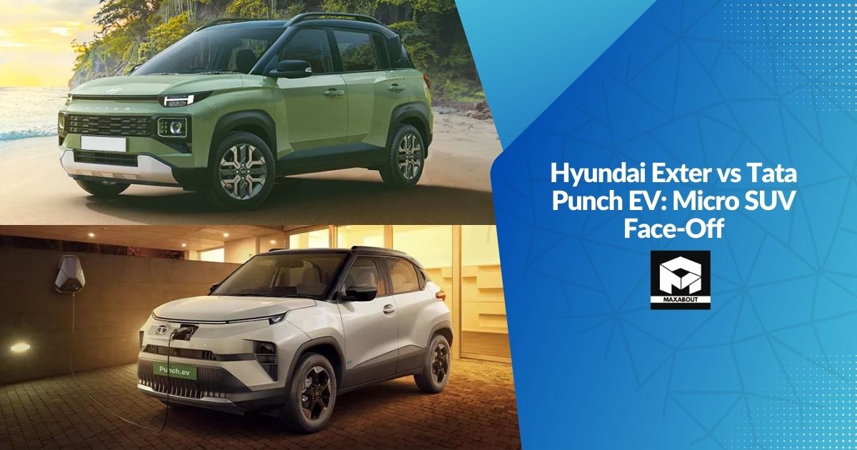 Hyundai Exter vs Tata Punch EV: Micro SUV Face-Off