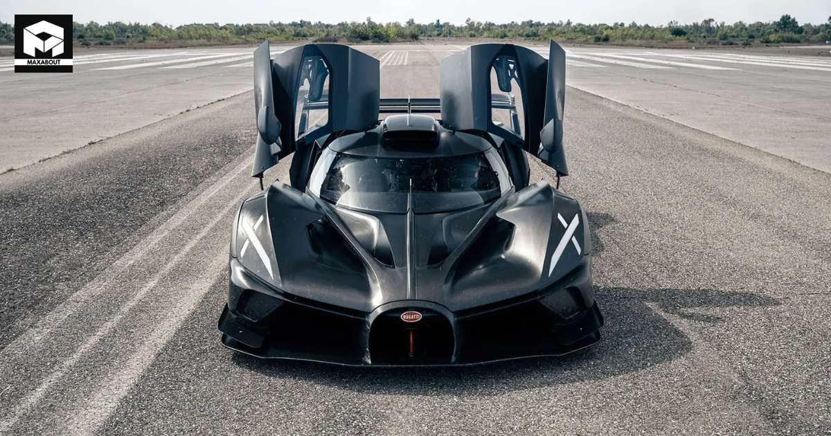 Introducing the Bugatti Bolide: A Track-Only Hypercar - side