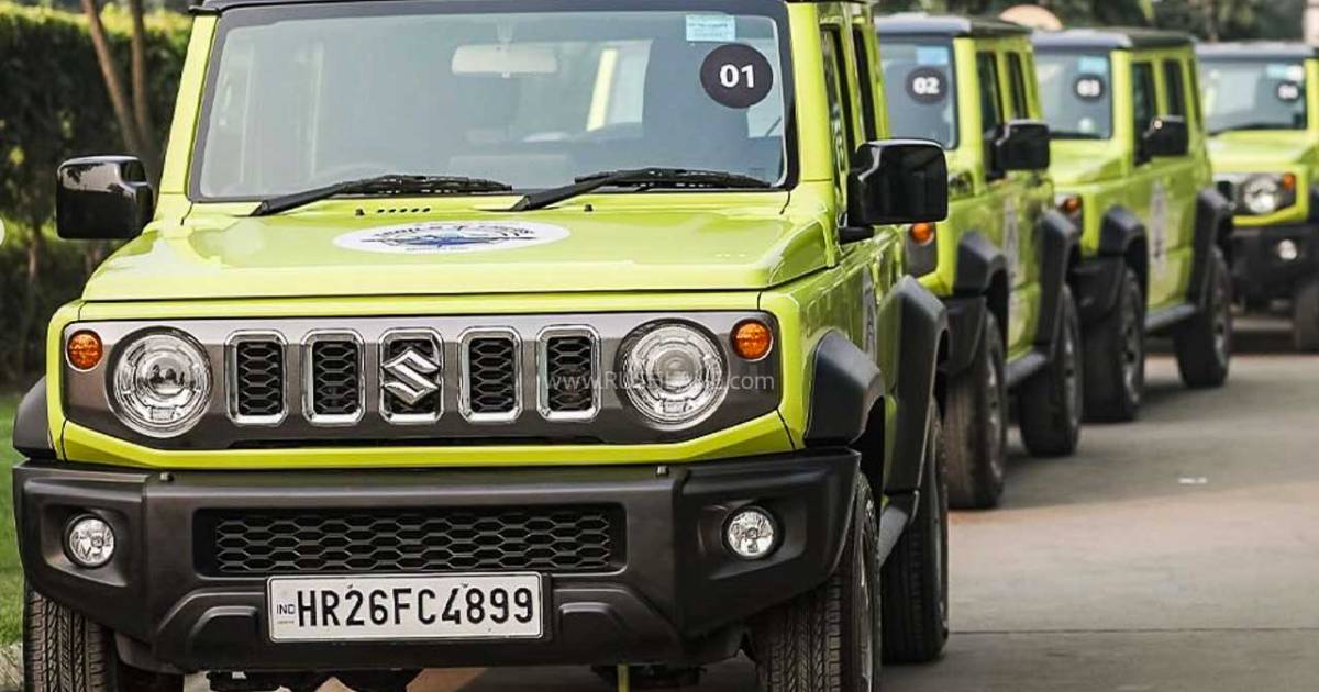 Jimny Sales Decrease to 163 Units – Maruti’s Lowest Seller in Jan 2024 - photograph