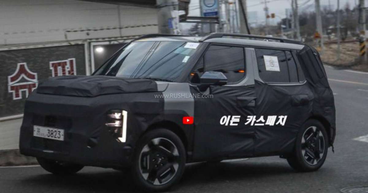 Kia Clavis Compact SUV Showcases Front and Rear LED DRLs in Spy Shots - picture