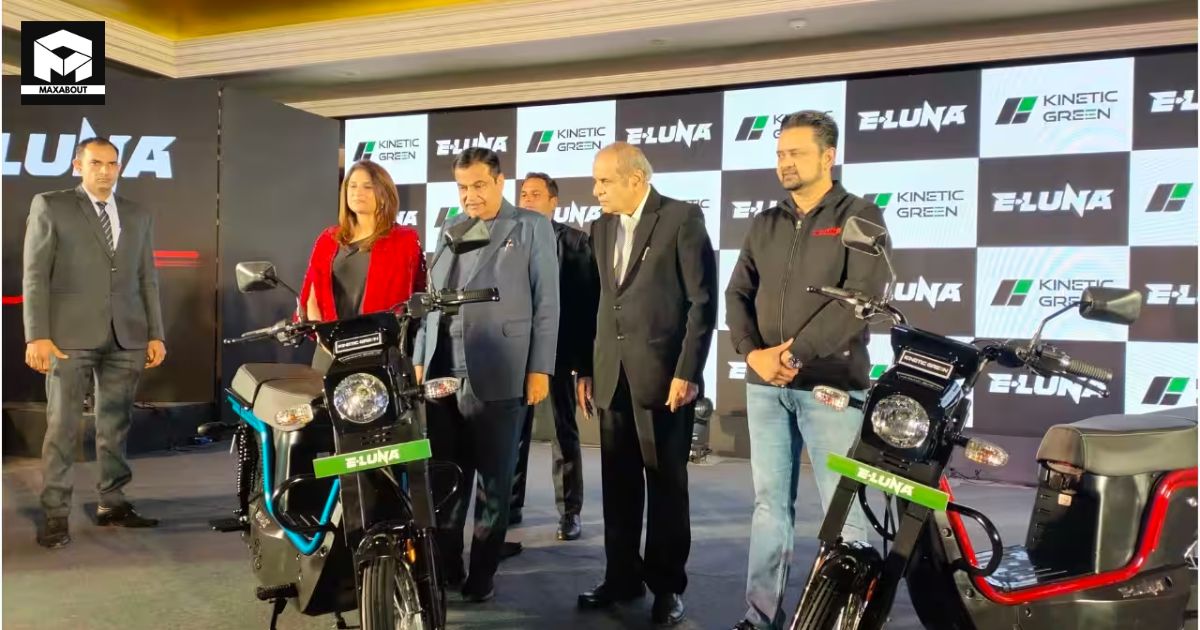 Kinetic Green Introduces E-Luna Priced at Rs 69,990 - portrait