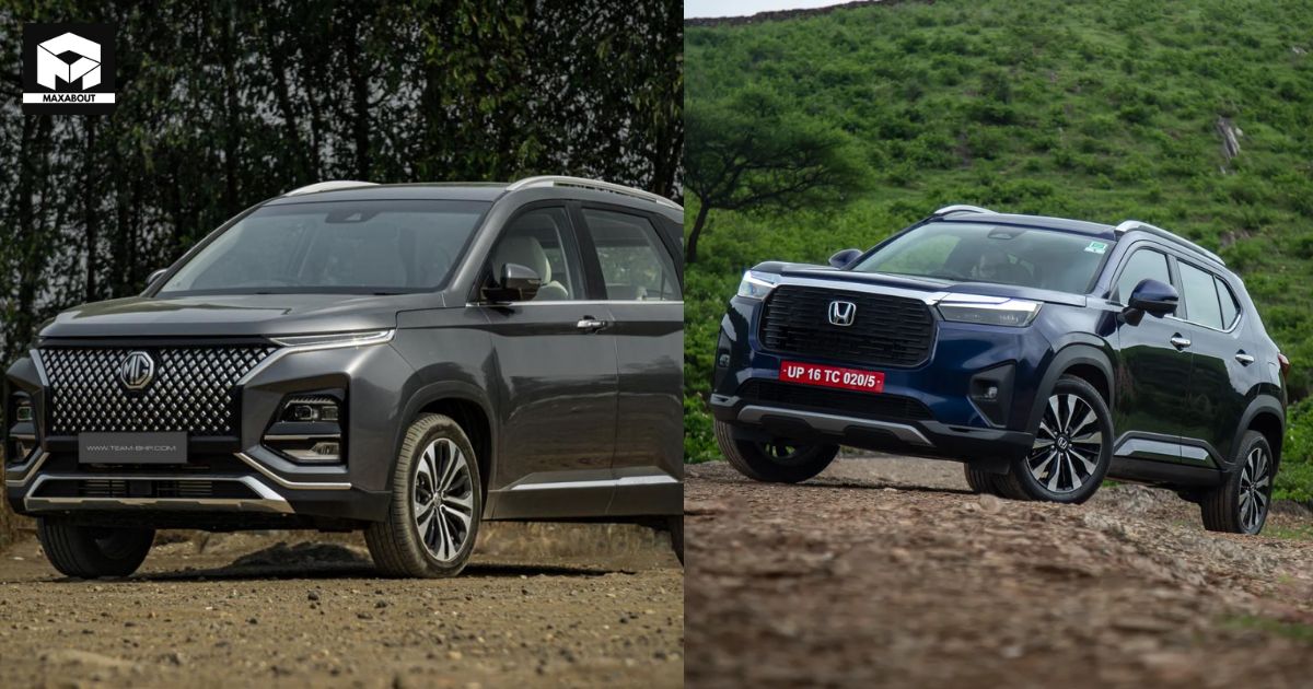 Turbo vs Natural: Evaluating the Performance of Honda Elevate and MG Hector - left