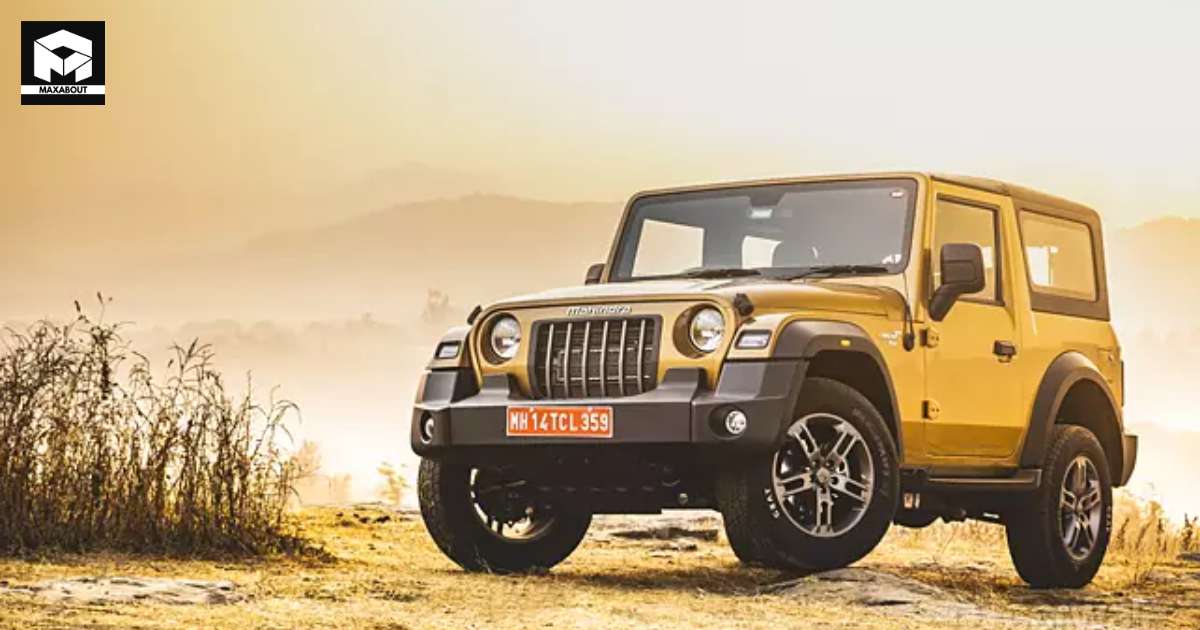 Mahindra Thar Diesel Models Dominate 89% of Sales in January 2024 - shot