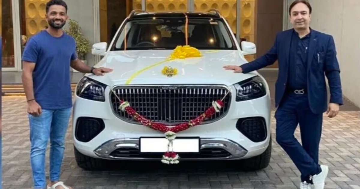 Indian Cricketer Ajinkya Rahane Buys New Mercedes-Maybach GLS 600 - background