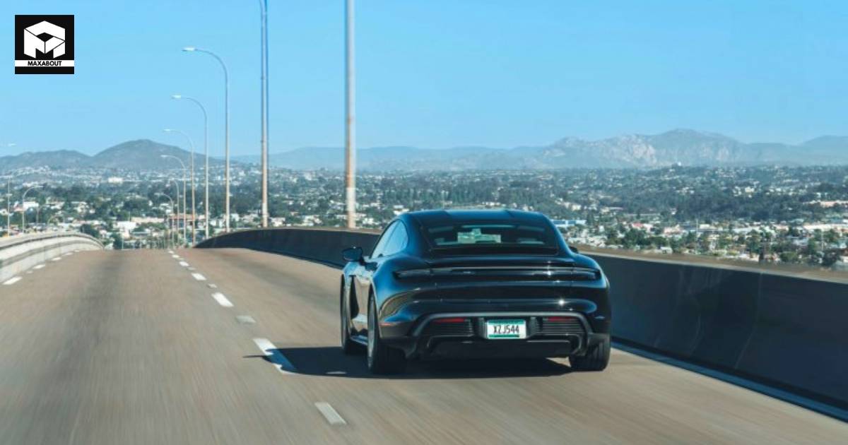 The Future of Electric: New Porsche Taycan's Range Revealed - foreground