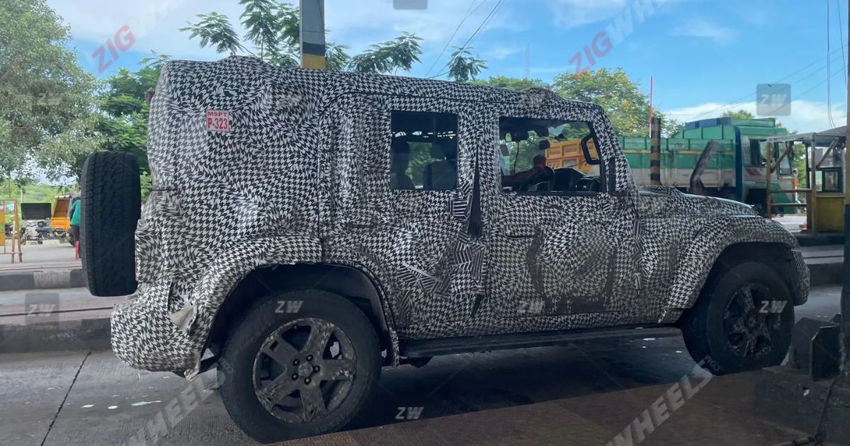 Official Announcement: Mahindra Thar 5-Door to Launch in Mid-2024 - close-up