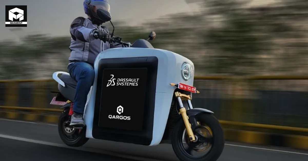 Qargos F9 Electric Cargo Scooter Seen Testing - view