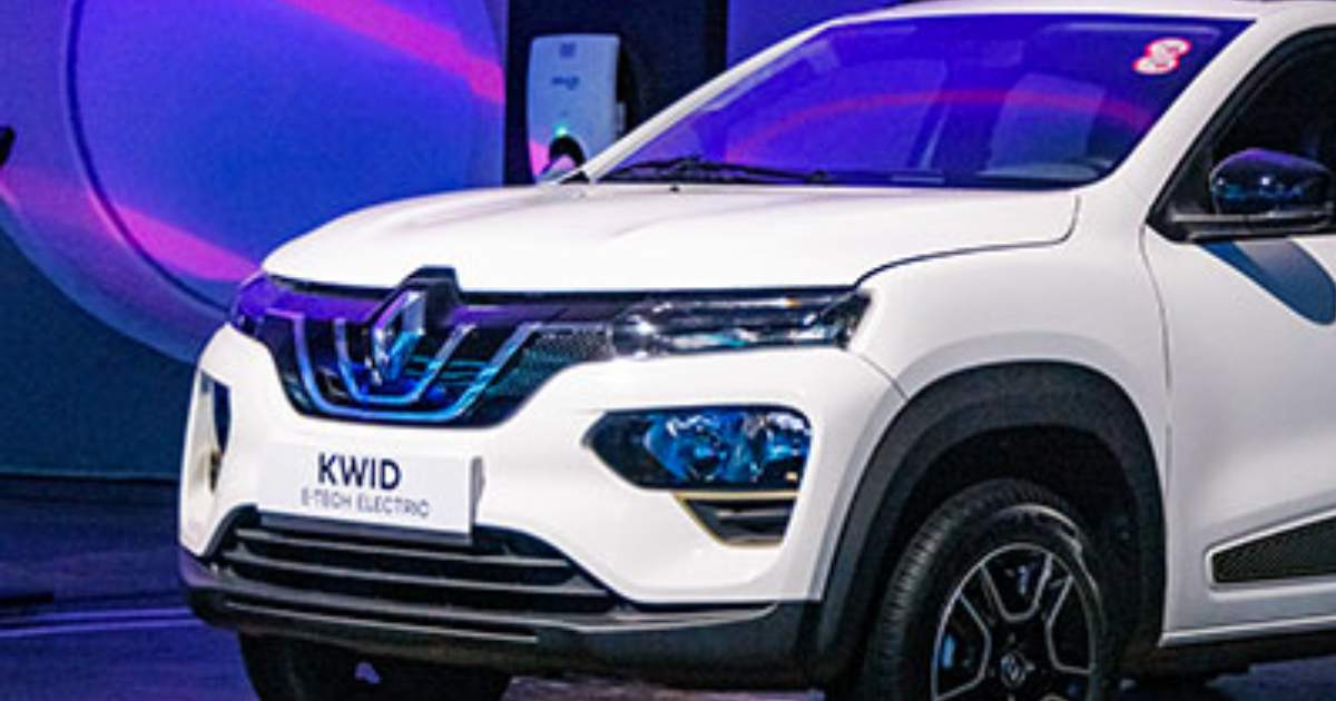  Renault Kwid EV Debut - snap