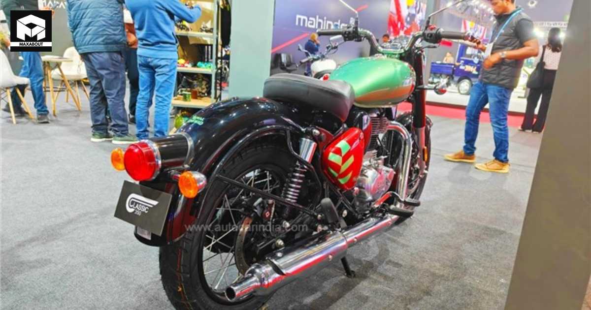 Royal Enfield Classic 350 Flex Fuel Unveiled at Bharat Mobility Global Expo 2024 - front