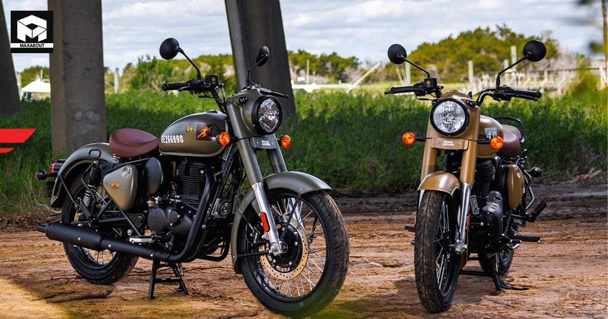 January 2024 Sales Report for Royal Enfield Classics, Bullets, Hunters, and 650cc Models! - side