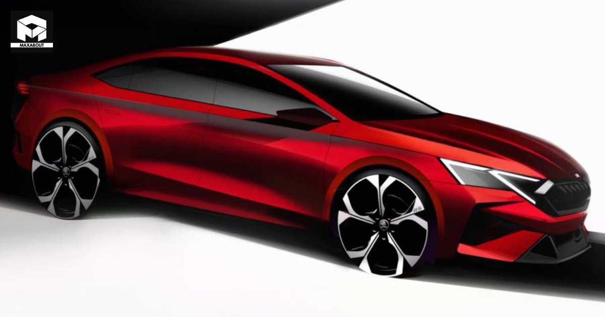 Skoda Octavia Facelift Teased in Design Sketches - closeup