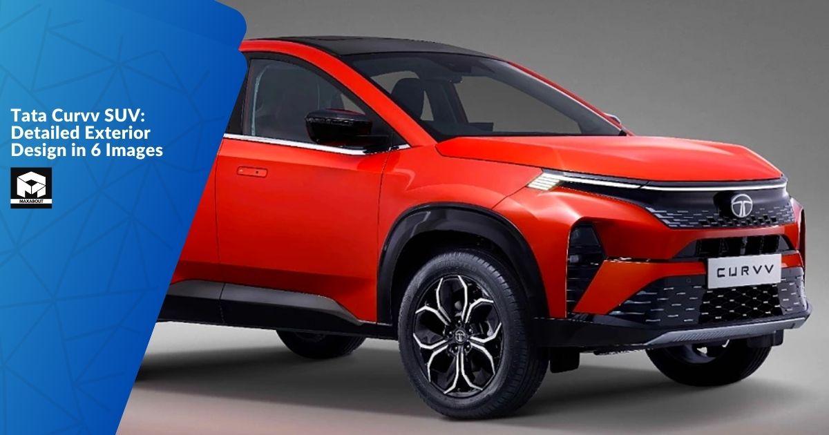 Tata Curvv SUV: Detailed Exterior Design in 6 Images