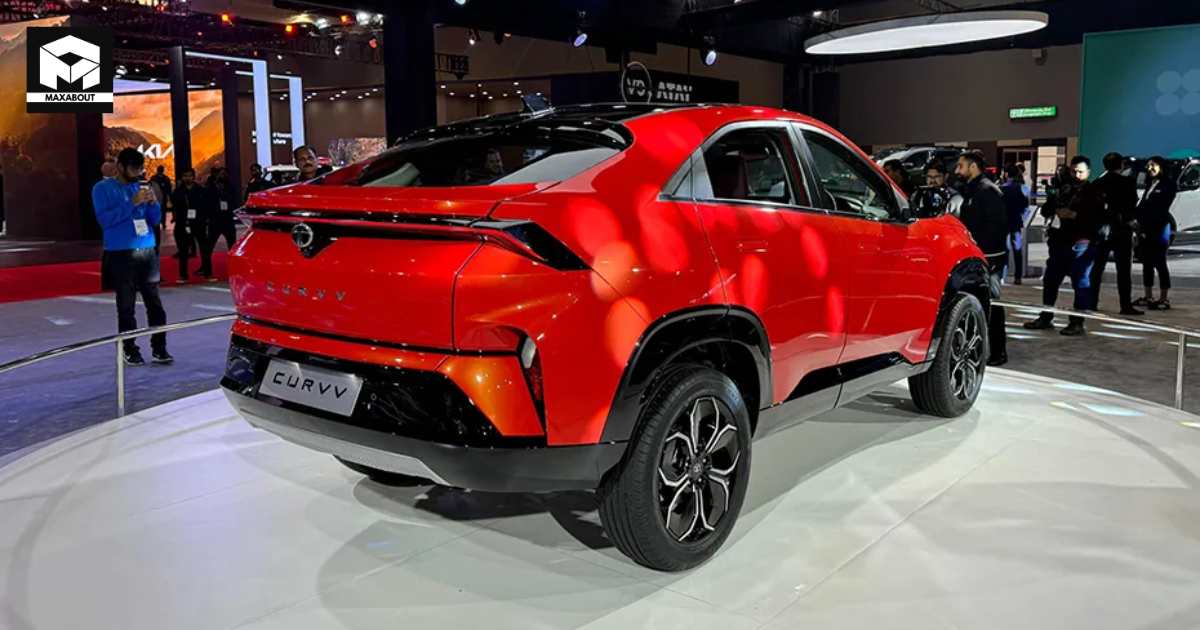  Tata Curvv SUV Unveiled with Striking Design - close-up