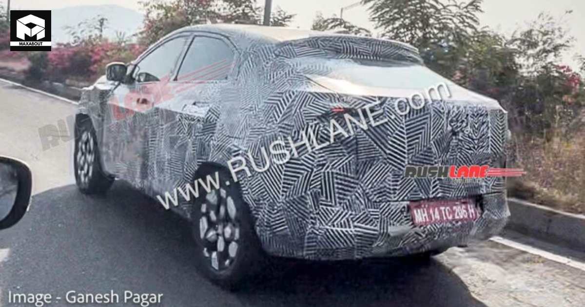 Tata Curvv Testing Continues: New Touchscreen Spied - snapshot