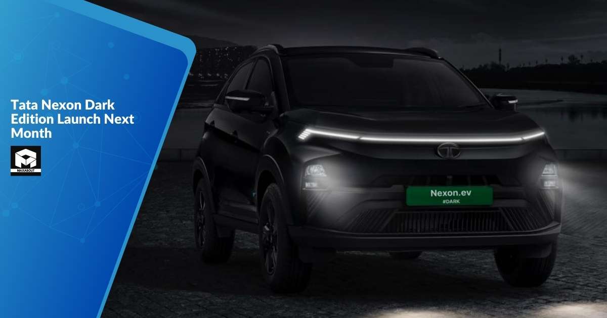 Tata Nexon Dark Edition Launch Next Month