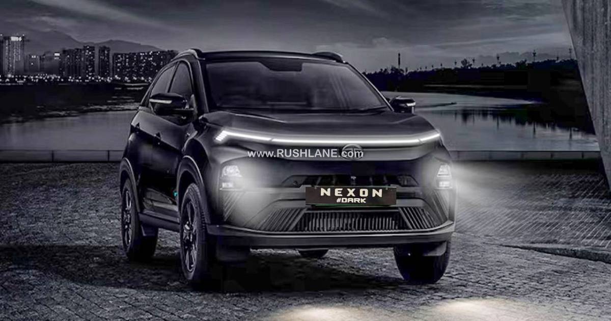Tata Nexon Facelift Dark Edition Coming Back Soon, Variant Details Leaked - foreground