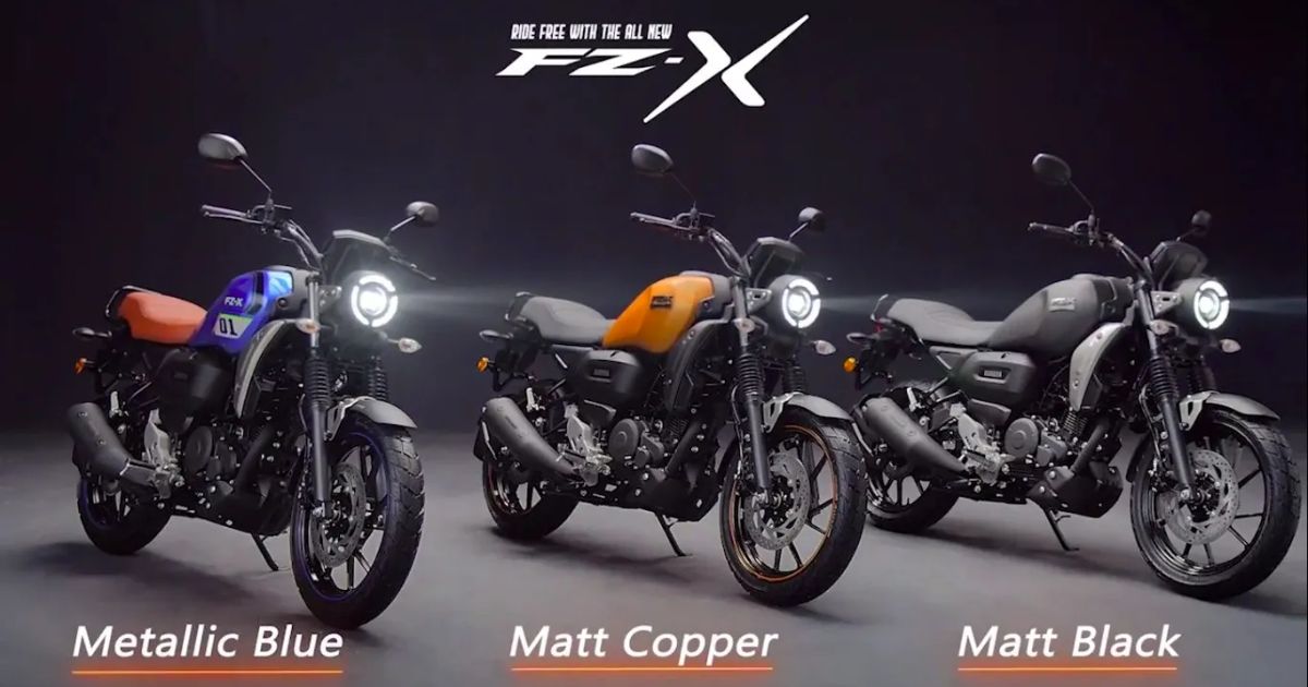Yamaha FZ-X Unveils Two Stylish New Colour Schemes! - midground