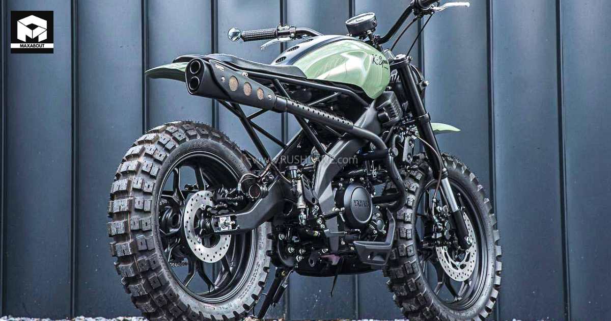 Yamaha XSR155cc Redefines Style with a Dapper Scrambler Makeover - shot