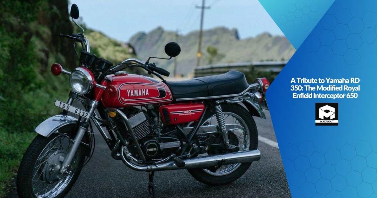 A Tribute to Yamaha RD 350: The Modified Royal Enfield Interceptor 650 