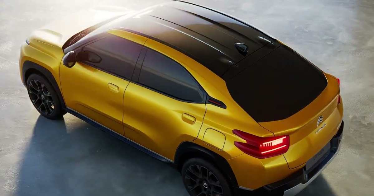 Citroen Revealed New Basalt SUV-Coupe - bottom