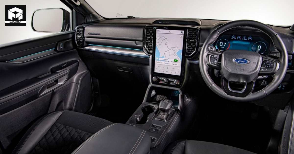 Ford Endeavour and Ranger: Interiors, Exteriors Detailed Spy Shots - foreground