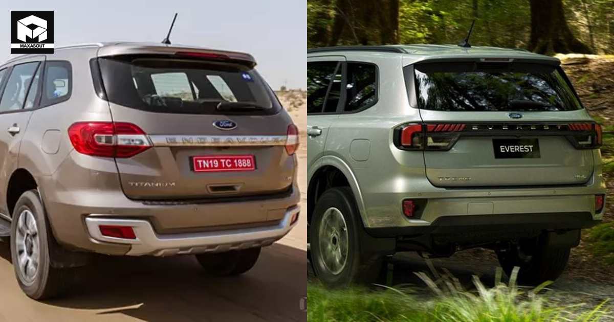 Ford Endeavour: Old vs. New - A Detailed Comparison - left